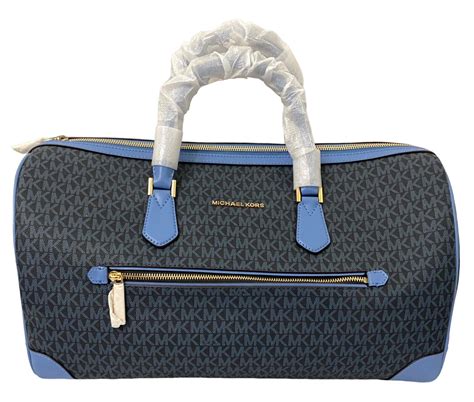 michael kors mens weekend bag|Michael Kors overnight weekender bag.